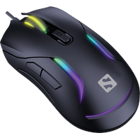 Sandberg LightFlow 6D Gamer Mouse Maus Beidhändig USB Typ-A