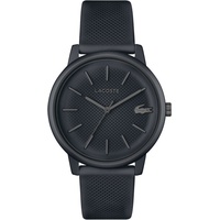 Lacoste Analog Quarzuhr für Herren mit Graues Silikonarmband -