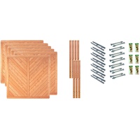 Tetzner & Jentzsch Zaunkomplettset & Springfield 4« 6 Elemente,