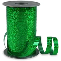 PATTBERG PRÄSENT Geschenkband HOLLY Holographic grün 10 mm x