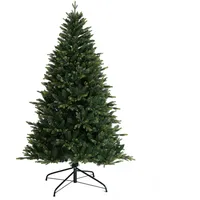 Svita Weihnachtsbaum, hochwertig Tannenbaum Kunstbaum PE PVC 150 cm