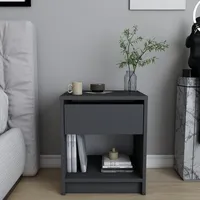 HANAH Home Skye Decor, Sheridan- Sheridan RTC, Anthrazit, Nachttische