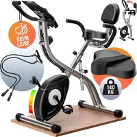 Sportana Heimtrainer Fahrrad EAGLE 3 Klappbar Pulssensoren