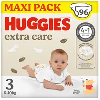 Huggies Extra Care Größe 3 (4-9 kg), Packung mit