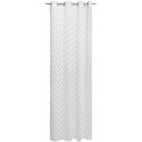 Gözze Ösenschal Rombo 140 x 245 cm Polyester Weiß