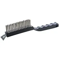 GRILL-EXPERTE Reinigungsbürste 29 cm Gusseisen schwarz