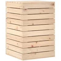 VidaXL Wäschetruhe 44x44x66 cm Massivholz Kiefer