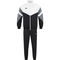 Jako Retro Freizeitanzug Herren 817 schwarz/weiß/steingrau 4XL