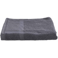 Home4You Handtuch, Grau - 50 x 90 cm -