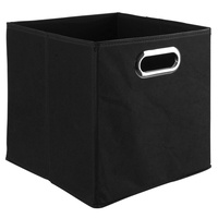 CASANOVA casa NOVA Aufbewahrungsbox ENNI, Schwarz - Vlies -