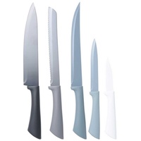  Messer-Set 5-teilig BANTAJA, Mehrfarbig - Edelstahl