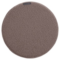 Magma Heimtex Magma Sitzkissen WOOLLY, Braun - Polyester -