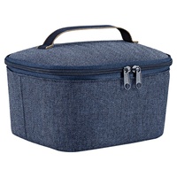 Reisenthel Kühltasche Coolerbag S Pocket herringbone dark blue Blau