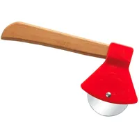  Pizzaschneider MARIELISA, Edelstahlklinge - Bambusgriff - L 22 cm