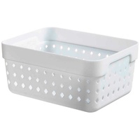  Aufbewahrungsbox SEOUL, Weiß - 15,8 x 11,8 cm -