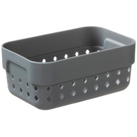  Aufbewahrungsbox SEOUL, Grau - 12 x 5 cm -