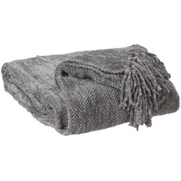 Home4You Wohndecke, 130 x 180 cm - Grau -