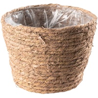  Übertopf RIKETTO, Braun - Reisstroh - Ø 18 cm