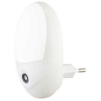 GLOBO Lighting LED-Nachtlicht NIGHTLY, Weiß - Kunststoff - für