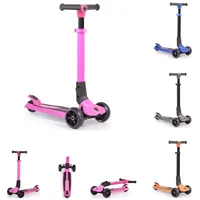 Byox Kinderroller Lamborghini 3 Räder klappbar PU-Räder ABEC-7 LED-Räder