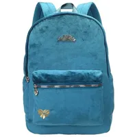 COFI 1453 Miss Lemonade Blauer Samtrucksack 32 CM High-Fashion
