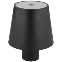 GLOBO Lighting Akku-Aufsatzleuchte VANNIE, - schwarz, Weiß