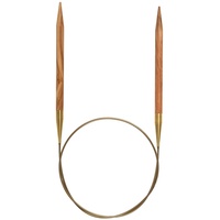 Addi 63053 Rundnadel aus Olivenholz, 60 cm x 9,0