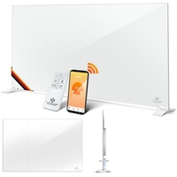 Kesser KESSER® Infrarotheizung Aluminiumheizung Energiesparend 2in1 Standgerät & Wandmontage