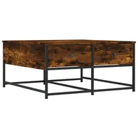 VidaXL Couchtisch Räuchereiche 80x80x40 cm Holzwerkstoff