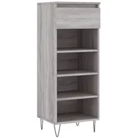 VidaXL Schuhschrank Grau Sonoma 40x36x105 cm Holzwerkstoff,