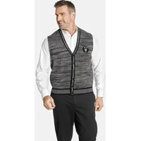 Charles Colby Strickweste DUKE BOYLES in dunkelgrau melange), |