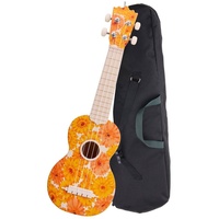 Classic Cantabile BeachBuddy Beachflower Sopran-Ukulele, ABS