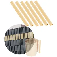 Kadax - Clips Aus Kunststoff Für Zaunfolie, Creme, 6