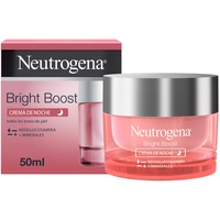 Neutrogena Bright Boost Nachtgel Creme Feuchtigkeitsspendende Gesichtscreme mit Neoglucosamin,