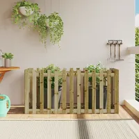 VidaXL Hochbeet Lattenzaun-Design 150x50x70 cm Kiefernholz Imprägniert