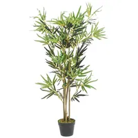 VidaXL Bambusbaum Künstlich 552 Blätter 120 cm Grün