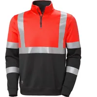 HELLY HANSEN Addvis Half Zip Sweatshirt Cl 1 rot/elfenbein