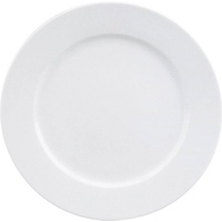 Schönwald Teller Fine Dining flach 27cm weiss, Teller, Weiss