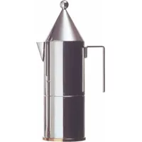 Alessi La Conica Espressokocher, Silber