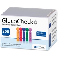 Aktivmed GlucoCheck Universal-Lanzetten 200 Stück