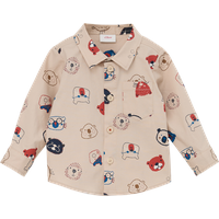 S.Oliver Hemd - Blau,Beige,Lila,Weiß - 62