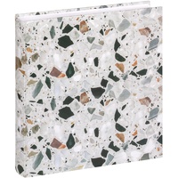Walther FA-298-2 Memo-Album Terrazzo,stone black 30x30 cm