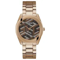 GUESS Cubed GW0607L3 Damenuhr - Rosegold/Schwarz
