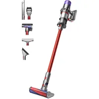Dyson V11 Fluffy nickel/rot