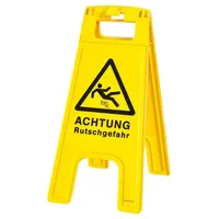 Kompatible Ware Warnaufsteller Achtung Rutschgefahr 28 x 58 cm