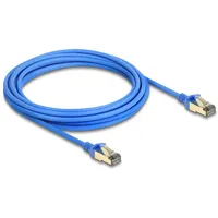 DeLock RJ45 Netzwerkkabel Cat.8.1 F/FTP Slim 5 m blau
