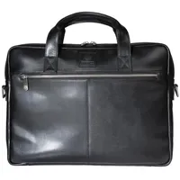 Exacompta Laptoptasche Exactive Leder schwarz 17437E bis 39,6 cm