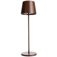 Deko-Light Deko Light Canis 346048 Akku-Tischlampe LED 3.5W Rost-Braun