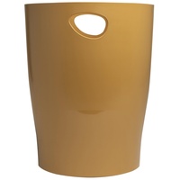 Exacompta 8x Papierkorb Ecobin, Neo Deco - Or cuivré