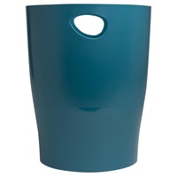 Exacompta 8x Papierkorb Ecobin, Neo Deco - Bleu canard
